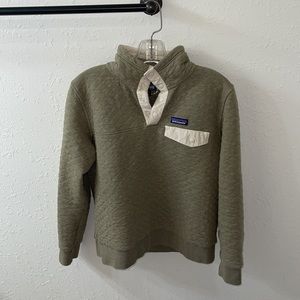 Patagonia quilted snap t pullover